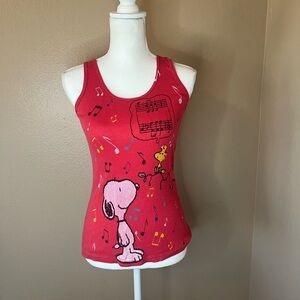 Vintage snoopy, and Woodstock tank top!